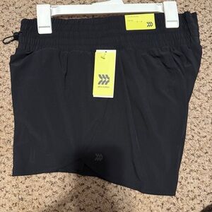 All in Motion Black Performance Shorts